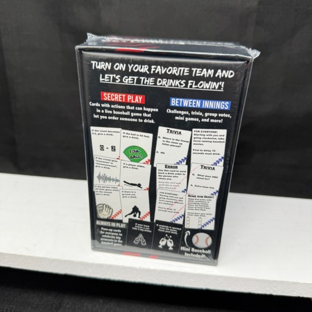 Watch Baseball, Get Drunk - The Live Baseball Drinking Game *NEW & SEALED* - Picture 3 of 3